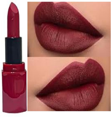 Luipui maroon matte lipstick waterproof long lasting pack of 1(maroon, 6 g)
