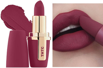 THTC Matte Lipstick Waterproof Long Last Matte Lipstick*(berry, 4.2 ml)