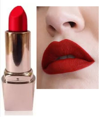 Luipui SMOOTH RED CRAYON MATTE FINISH LIPSTICK PACK OF 1(RED, 6 g)