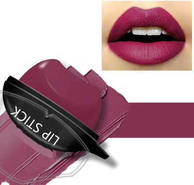 THTC Long Lasting Lazy Lip Shape Lipstick Waterproof Matte(WINE, 10 g)
