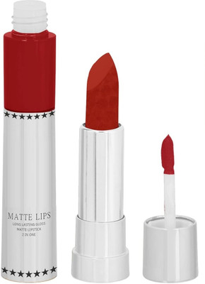GABBU Liquid Lipstick Waterproof and Smudge proof(MAROON, 8 g)