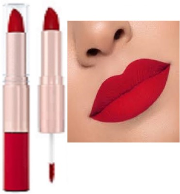 Luipui WATERPROOF LONG LASTING RED MATTE LIPSTICK PACK OF 1(RED, 6 g)