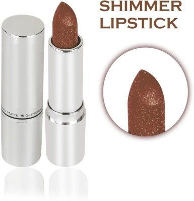 GABBU SHINE SHIMMER GLITTER SOFT LIPSTICK(CHOCOLATE, 3.8 ml)