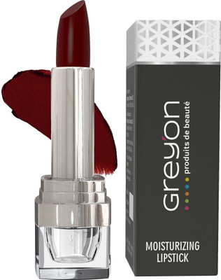 Greyon CREME LIPSTICK 147 Red(Red, 3.5 g)