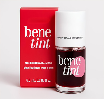 we ensign Lip Tint Korean Bene Tint Lip And Cheek Liquid Gloss Tinted Blusher(RED CHERRY, 12.5 ml)