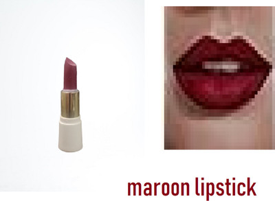 Luipui fashionable color maroon lipstick in matte finish pack of 1(maroon, 6 g)