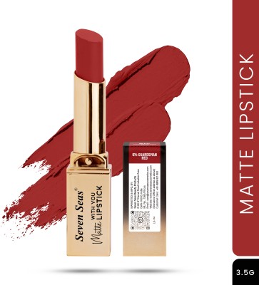 Seven Seas Velvet Matte Lipstick(Guardsman Red, 5 g)