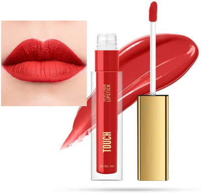 GULGLOW99 Ultra Matte Liquid Lip Color- Waterproof Long Lasting Lipstick for Indian(SALSA RED, 4 ml)