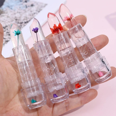 GABBU Flower Jelly Color Changing Lipstick Temperature Change Moisturizer LipStick(Multicolor, 14.4 g)