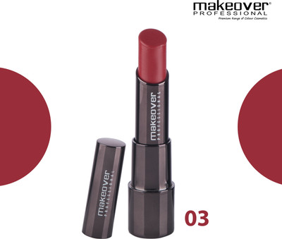 makeover PROFESSIONAL Creamy Matte Lipstick Shade No. 3(3, 3.5 g)