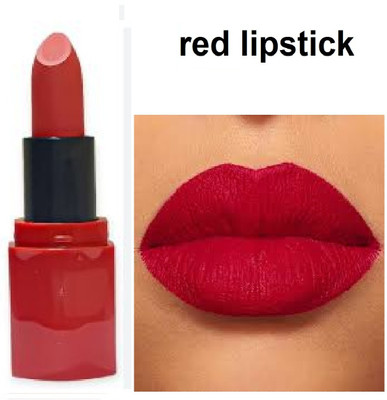 Luipui best red matte finish lipstick pack of 1 smudge proof(red, 6 g)