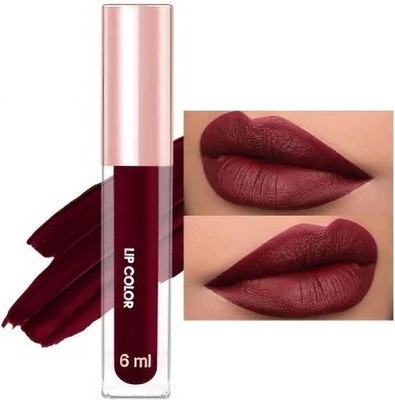 Jiwoo 24H LONG LASTING MATTE LIQUID LIPSTICK(MAROON, 6 ml)