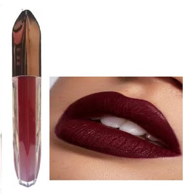 Luipui trending maroon matte finish liquid pack of 1 waterproof(maroon, 6 ml)