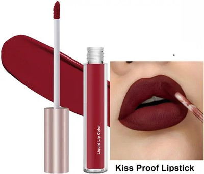 GABBU long Lasting Matte Lipstick, Matte Finish(dark red, 7 g)