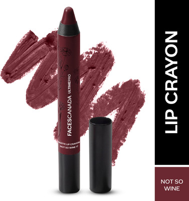 FACES CANADA Ultime pro Matte Lip Crayon Not so wine 17 2.8 gm(Not So Wine, 2.8 g)