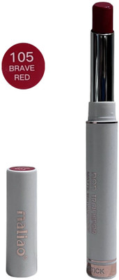 maliao Non Transfer Matte Water Proof Smooth Lipstick Brave Red(Brave Red, 4 g)