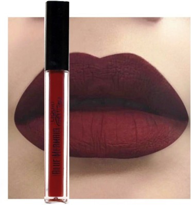 BLUEMERMAID PROFESSIONAL ULTRA SMOOTH DEEP MAROON LIQUID MATTE LIPSTICK(MAROON, 6 ml)