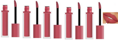 Luipui BEAUTIFUL New Color Matte Lipstick Lightweight pack of 5(PEACH COLOR, 25 ml)