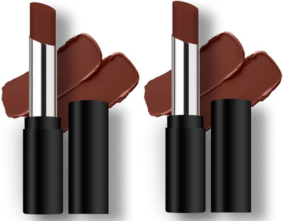 FLORERO Stay Long Lasting Non Transfer Matte Lipstick(Brownie, 6.4 g)