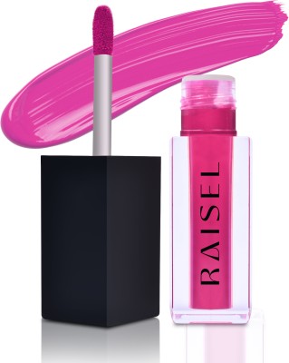 Raisel Liquid Matte Lipstick, Moisturised Lips, Color Sensational Creamy Matte(TEMPTING_VOILET-33, 4.5 ml)