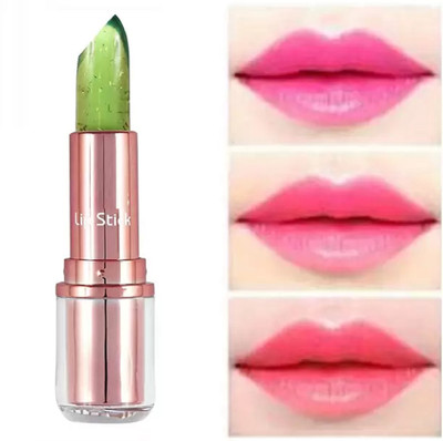 Jiwoo jelly colorchange lipstick waterproof non transfer 24 hrs(pink, 3.6 g)