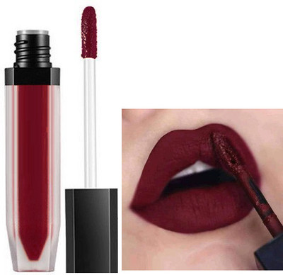 ADJD Maroon Soft Touch Matte Liquid Lipstick, Non Drying Formula(Maroon, 8 ml)