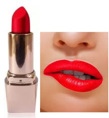 TOPQ best red crayon matte finish lipstick pack of 1 fabulous(red, 6 g)