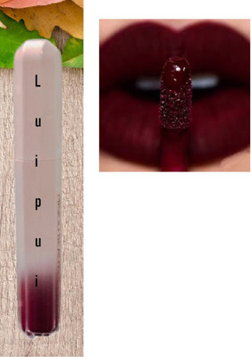 Luipui maroon color matte in liquid pack of 1(maroon, 6 ml)