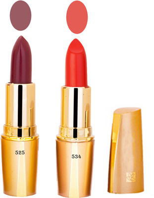 G4U Top Colors Smooth Matte Lipsticks 08122022A25(MULTICOLOUR, 7.2 g)