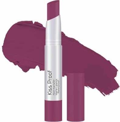 WOONGMI Ultra Matte Water resistance Lipstick For Women(GRAPE, 2 g)