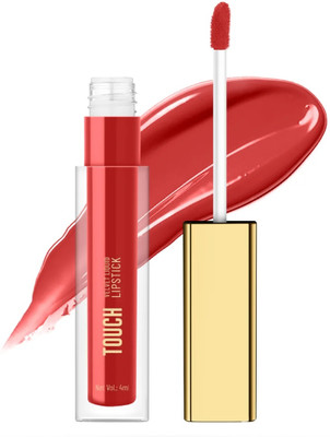 manasona Super Stay Matte Ink Liquid Lipstick Ultra Intense Matte,Smudge-Proof(Red, 4 ml)