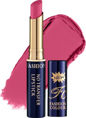 FASHION COLOUR Non-Transfer Matt Waterproof Lipstick Shade 08(PINK 1, 2.6 g)