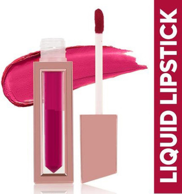 AFARAXIA USE MATTE FINISH WATER PROFF & LONG LASTING LIQUID LIPSTICK(MAGENTA PINK, 4.5 ml)