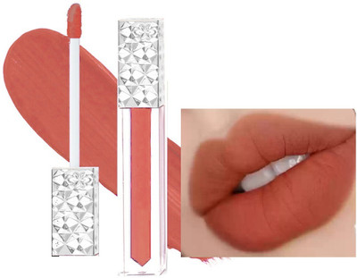AFARAXIA Non-Drying Transfer-proof Liquid Matte Lipstick Long-Lasting peach brown(PEACH BROWN, 5 ml)