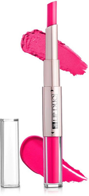 WOONGMI Highly Pigmented | Nourishing & Non-Drying | 2 in 1 Lipstick(Pink, 7 g)
