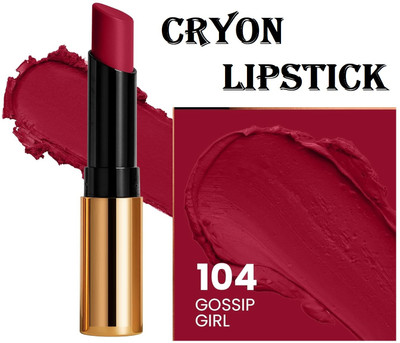 GULGLOW99 Non Transfer Lipstick, 24 Hour Long Lasting and Waterproof gossip girls(GOSSIP GIRLS, 3.5 g)
