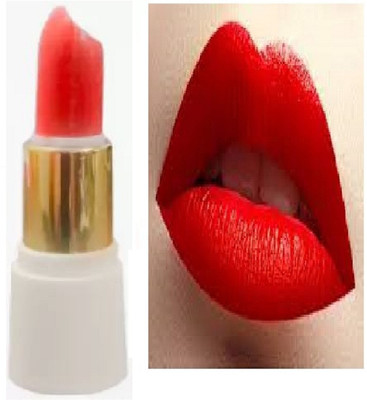 TOPQ red crayon matte lipstick pack of 1 waterproof and awesome long lasting(red, 6 g)