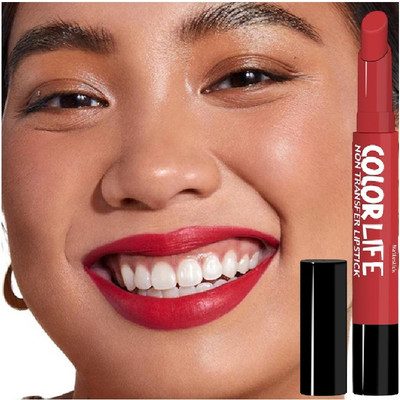 Yuency Creamy Touch Lipstick | Highly Pigmented | Long Lasting & Keeps Lip Moisturising(Ruby Red, 2 g)