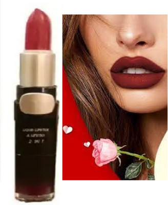 Luipui best maroon matte lipstick awesome amazing(maroon, 6 g)