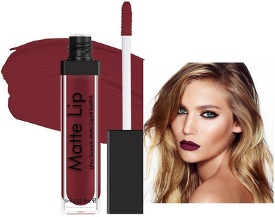Wonholli Long Lasting | Non-Transfer & Waterproof Lipstick(Maroon, 6 ml)