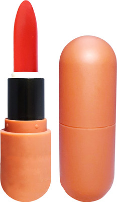 3D-LIPS Mini Matte Capsule Lipstick(Red, 2 g)
