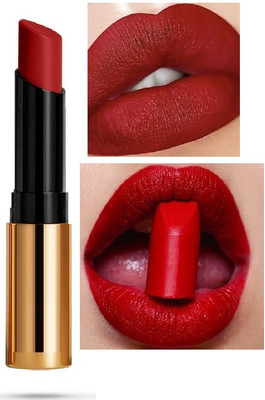 GABBU Non Transfer Matte Crayon Lipstick(red, 3.5 g)