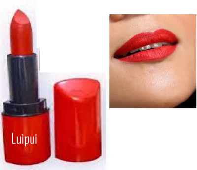 Luipui red lipstick trending for women pack of 1(red, 6 g)