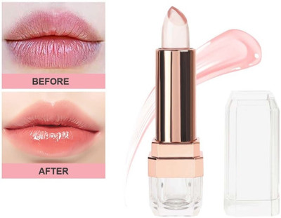AMOSFIA 3D Jelly Lipstick Korean Temperature Mood Lipstick Moisturizer(red, 3.8 g)