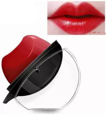 GABBU Lip Shape Lipstick Long Lasting Waterproof Non-Stick Cup Matte Lipstick(RED, 10 g)