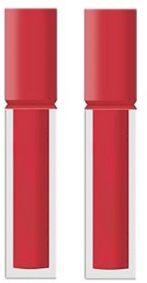Luipui Premium New Color Matte Lipstick Lightweight, Long-lasting (Sets 2(peach color, 7 ml)