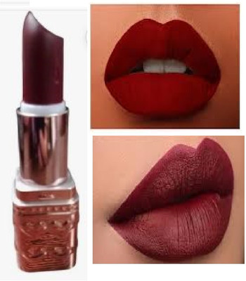 Luipui amazing maroon matte lipstick best for women(red, 6 g)