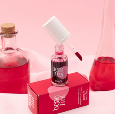 K3NTERPRISES Bene tint tinted lip stain and cheek stain ,tinted finish (pack of 1)(Red, 12.5 ml)
