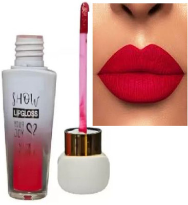 Luipui RED LIQUID MATTE FINISH LIPSTICK PACK OF 1 AWESOME(RED, 6 g)
