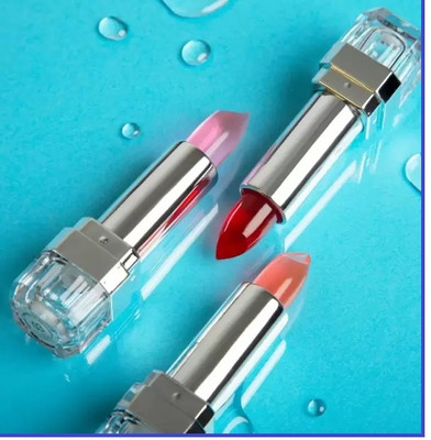Jiwoo color change to pink lip care moisturizing multi color lipstick(pink, 10.8 g)